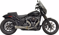 Thumbnail for BASSANI XHAUST 2-into-1 Ripper Short Exhaust System - Stainless Steel - 49-State 1S73SSE