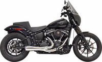 Thumbnail for BASSANI XHAUST 2-into-1 Ripper Short Exhaust System - Chrome - 49-State 1S73E