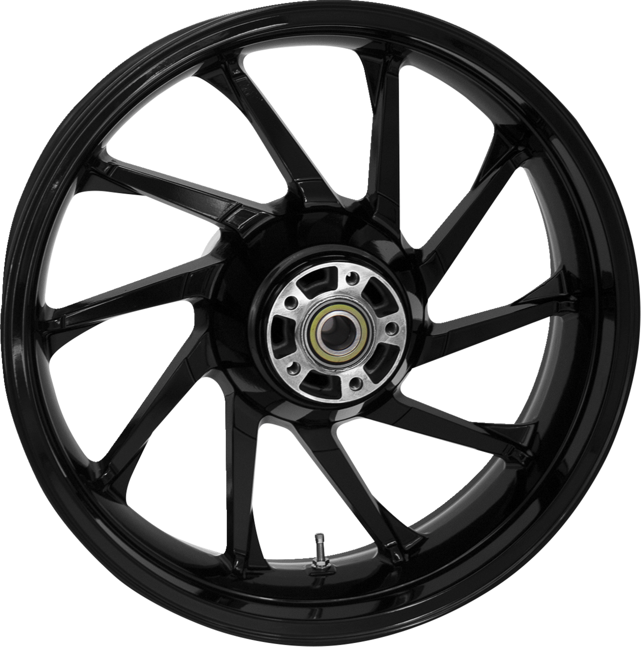 COASTAL MOTO Wheel - Hurricane 3D - Rear - Single Disc/without ABS - Black - 18x5.5 3D-HUR185SB