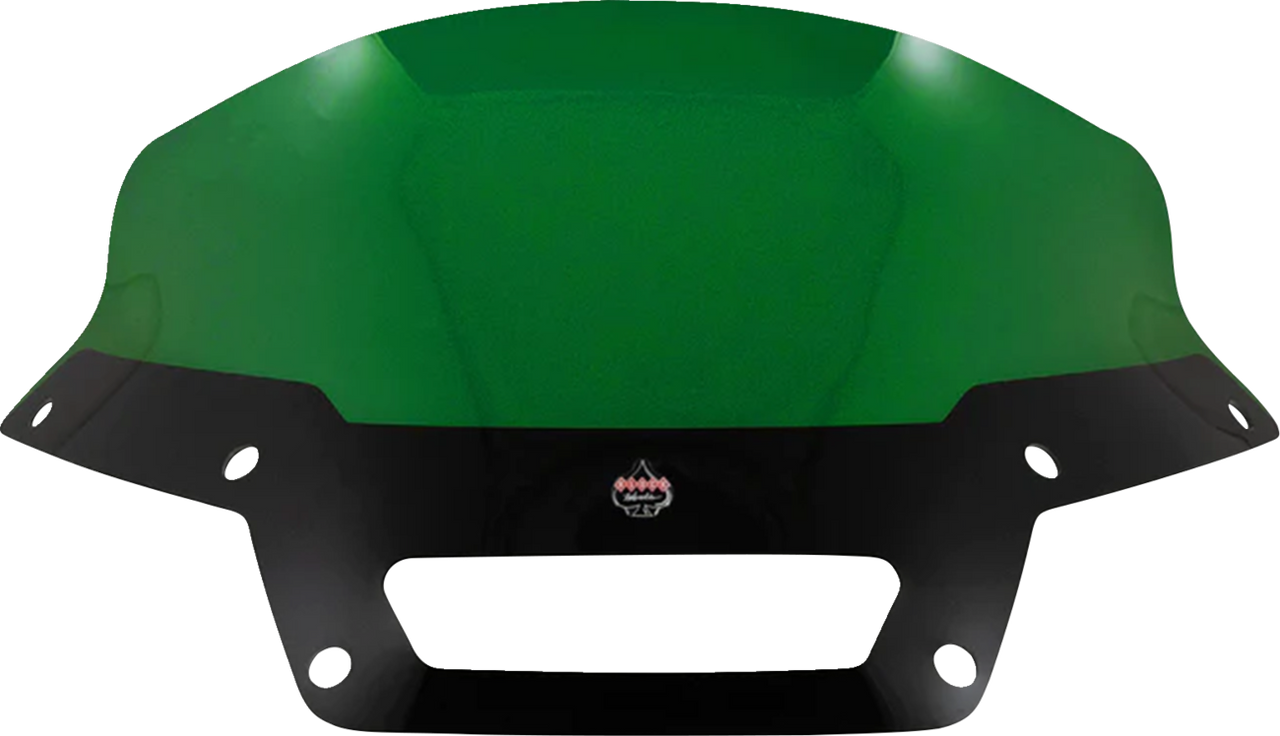 KLOCK WERKS Kolor Flare* Sport Windshield - 6" - Green - FXLRST KWW-02-0625