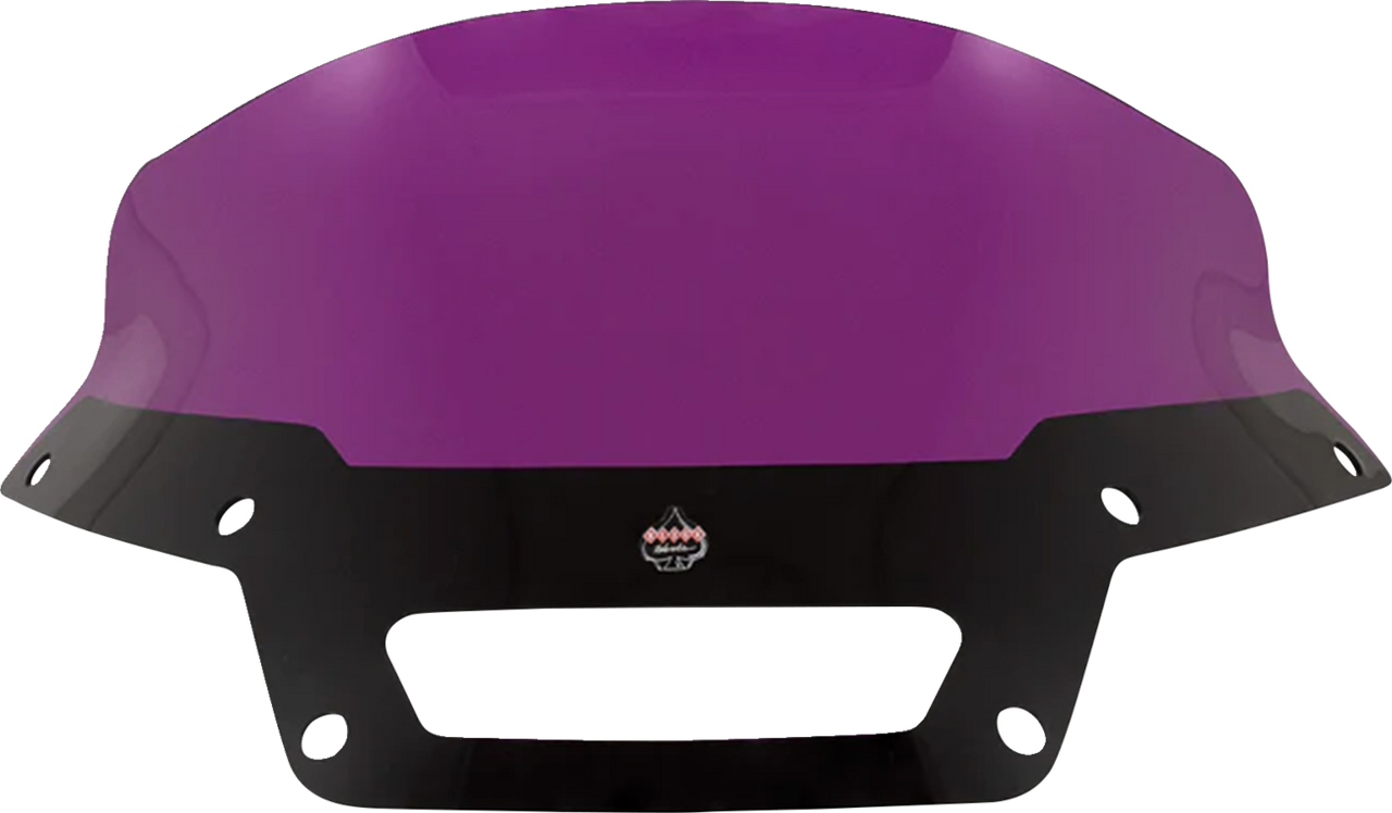 KLOCK WERKS Kolor Flare* Sport Windshield - 6" - Purple - FXLRST KWW-02-0627
