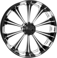 Thumbnail for PERFORMANCE MACHINE (PM) Wheel - Revolution - Rear - Single Disc/with ABS - Platinum Cut* - 18x5.5 - '09+ FLT 12697814PRELBMP