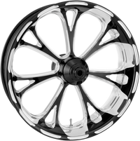 Thumbnail for PERFORMANCE MACHINE (PM) Wheel - Virtue - Rear - Single Disc/with ABS - Platinum Cut* - 18x 5.5 - '09+ FLT 12697814PVIRBMP