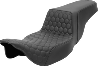 Thumbnail for SADDLEMEN Step-Up Seat - Honeycomb - Extended Reach - FL '08-'23 808-07B-178