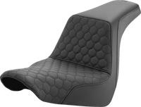 Thumbnail for SADDLEMEN Step-Up Seat - Honeycomb - FL/FX '18-'24 818-29-177