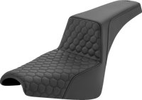 Thumbnail for SADDLEMEN Step-Up Seat - Honeycomb - FXBB/FXST '18-'24 818-30-177