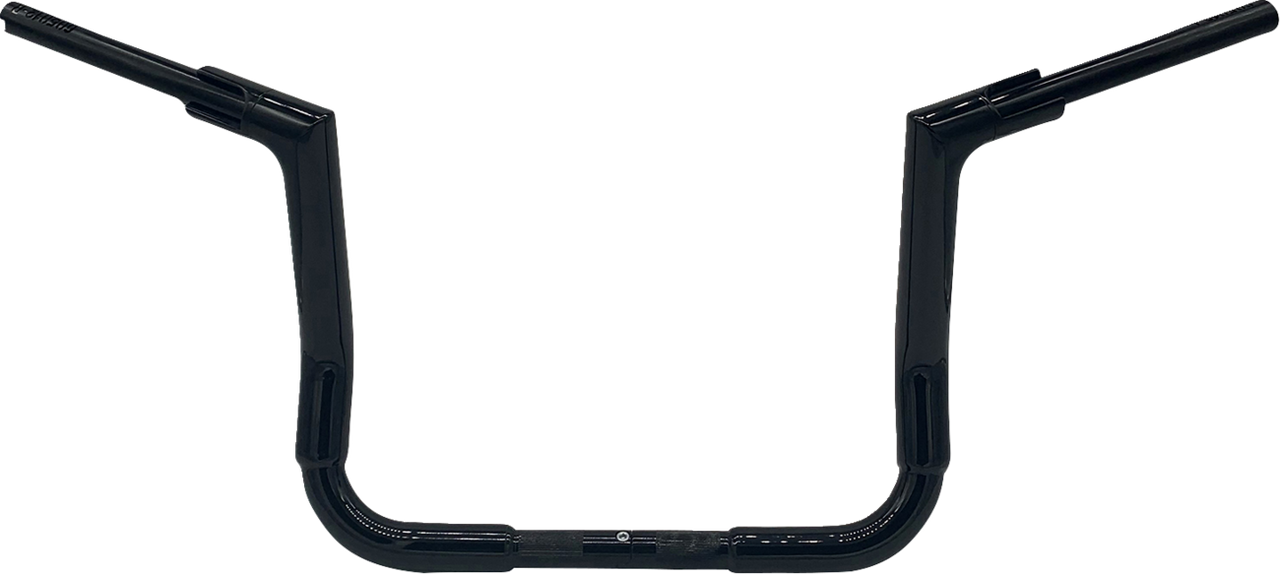 FAT BAGGERS INC. Handlebar - Flat Top - 12" - Black 645012-B