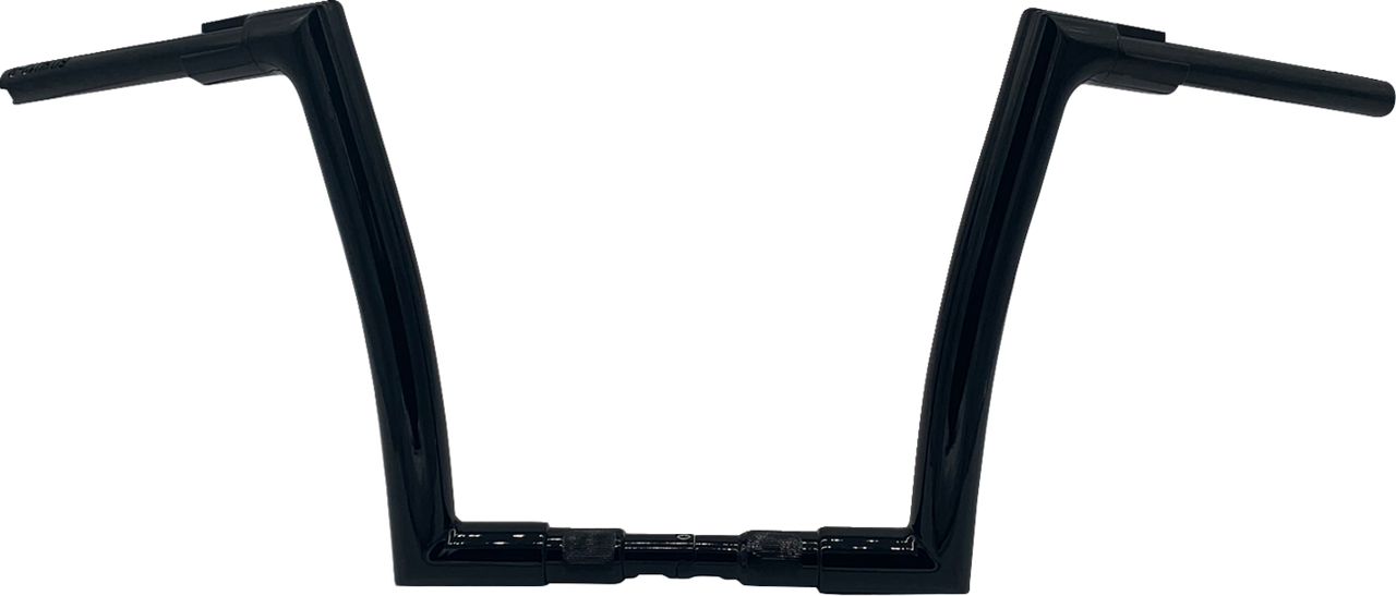 FAT BAGGERS INC. Handlebar - Flat Top - 12" - Black 648012-B