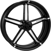 Thumbnail for PERFORMANCE MACHINE (PM) Wheel - Formula - Rear - Single Disc/without ABS - Platinum Cut* - 18x5.5 - '09+ FLH 12707814FRMBMP