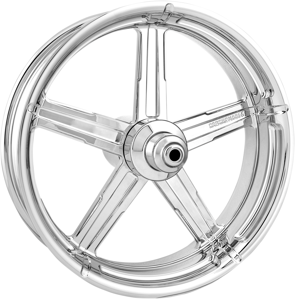 PERFORMANCE MACHINE (PM) Wheel - Formula - Rear - Single Disc/without ABS - Chrome - 18x5.5 - '09+ FLH 12707814FRMCH