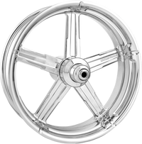Thumbnail for PERFORMANCE MACHINE (PM) Wheel - Formula - Rear - Single Disc/without ABS - Chrome - 18x5.5 - '09+ FLH 12707814FRMCH