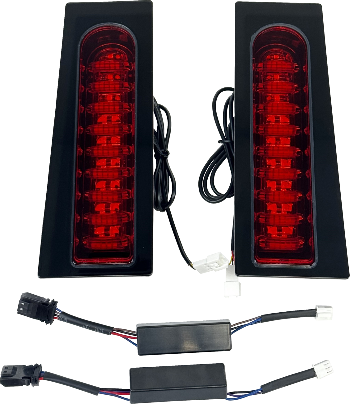 CUSTOM DYNAMICS ProBEAM Auxiliary Fillerz - Run/Brake/Turn - Red Lens - Gloss Black PB-FILL-23-RB