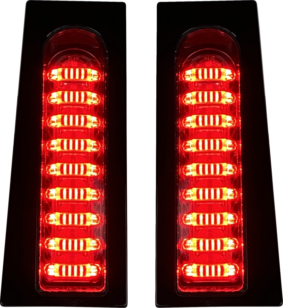 CUSTOM DYNAMICS ProBEAM Auxiliary Fillerz - Run/Brake/Turn - Smoke Lens - Gloss Black PB-FILL-23-SB