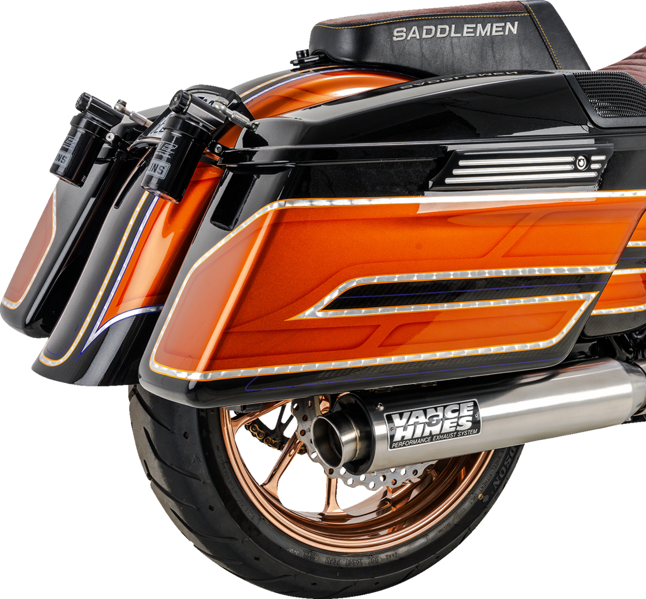 VANCE & HINES 2-into-1 Supersport PCX* Exhaust System - Brushed 27345
