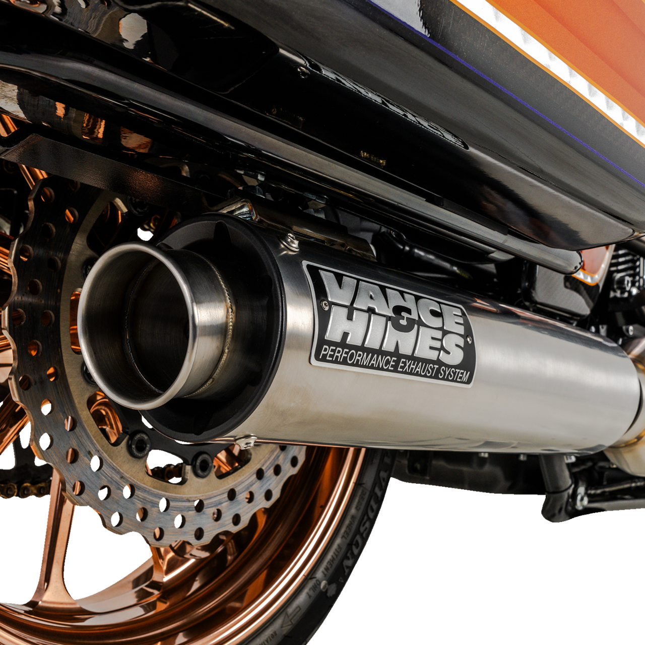VANCE & HINES 2-into-1 Supersport PCX* Exhaust System - Brushed 27345