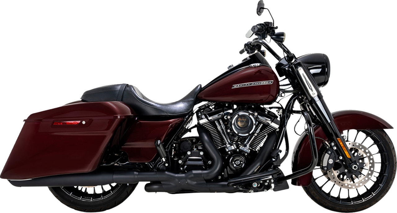 VANCE & HINES Twin Slash Slip-On Muffler - Black 46672