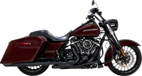 Thumbnail for VANCE & HINES Twin Slash Slip-On Muffler - Black 46672