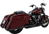 Thumbnail for VANCE & HINES Twin Slash Slip-On Muffler - Black 46672