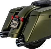Thumbnail for VANCE & HINES Blackbird 450 Slip-On Mufflers - Black 46792