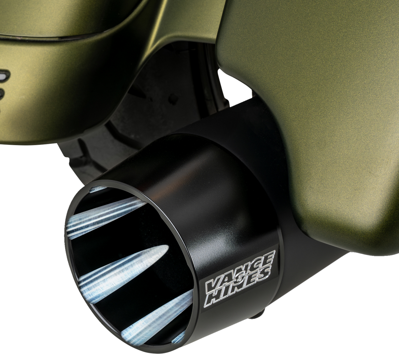 VANCE & HINES Blackbird 450 Slip-On Mufflers - Black 46792