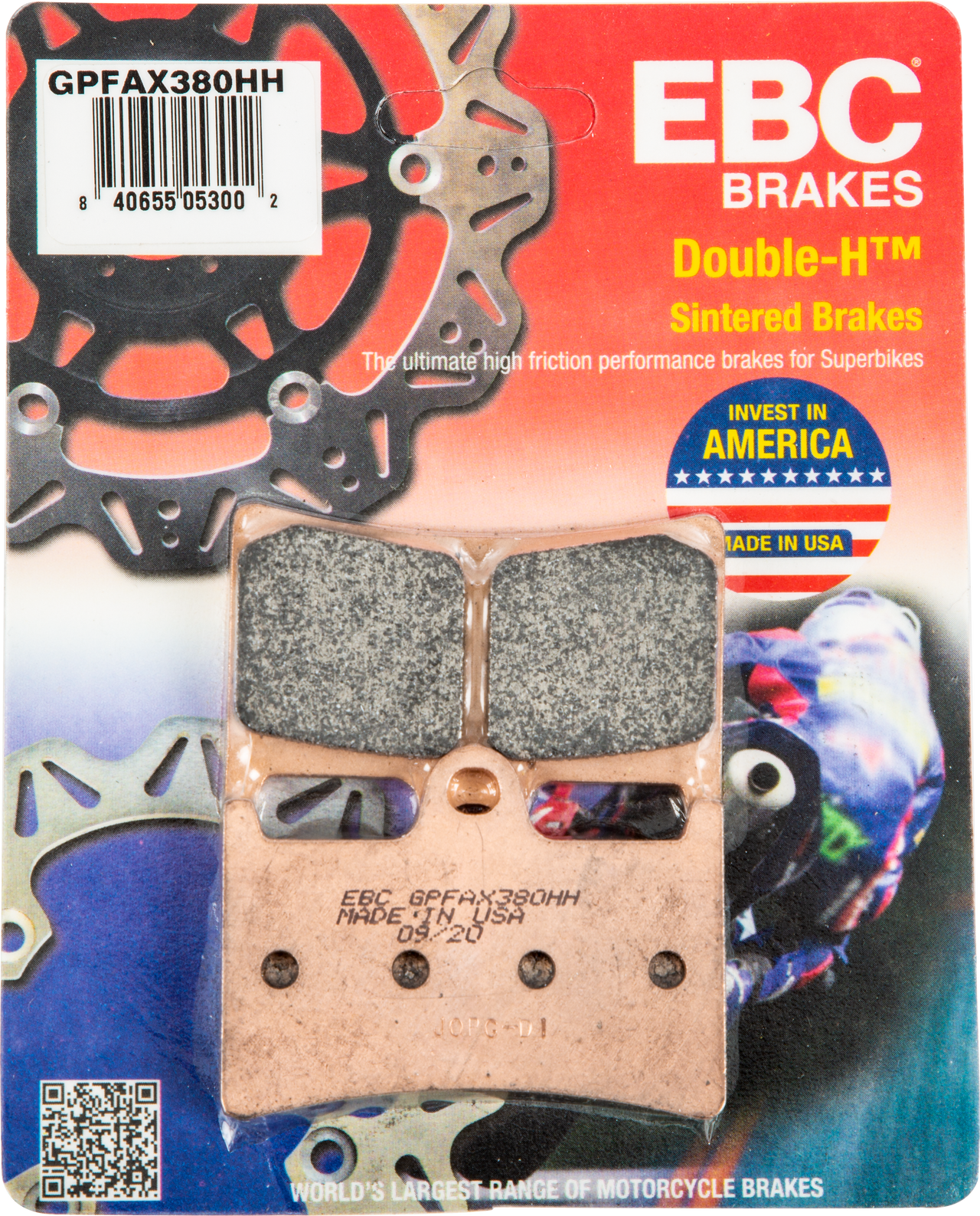 Gpfax Brake Pads Race Only