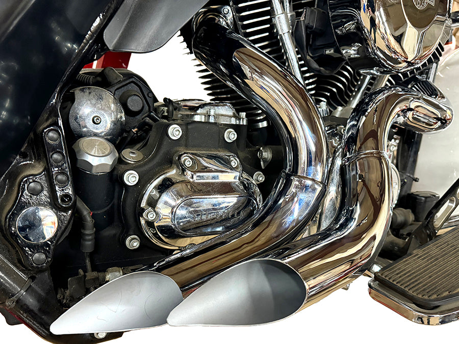 Curvado Exhaust Header Set Chrome