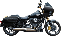 Thumbnail for S&S CYCLE 2-into-1 Qualifier Exhaust System - 49-State - Silver 550-1108