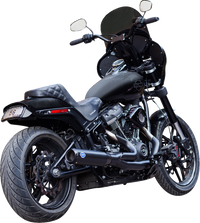 Thumbnail for S&S CYCLE 2-into-1 Qualifier Exhaust System - Race Only - Guardian Black 550-1106