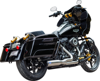 Thumbnail for S&S CYCLE 2-into-1 Qualifier Exhaust System - 49-State - Silver 550-1108