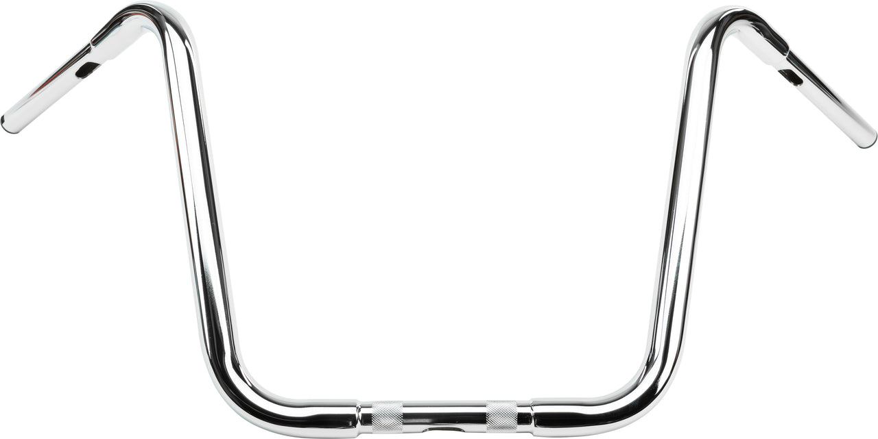 16" Chrome Ape Hangers 1" Thru Clamp  Tbw