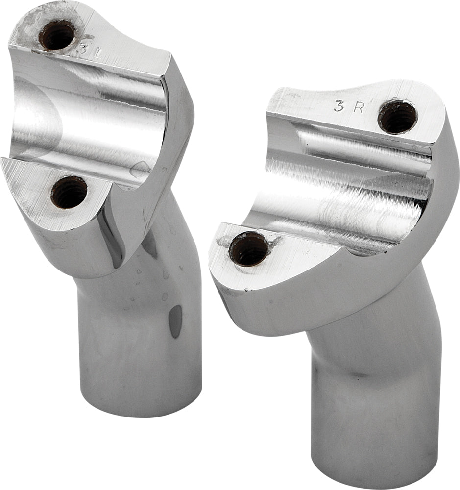 Forged Handlebar Riser Chrome Pullback 3.5"