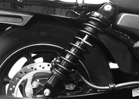 Thumbnail for LEGEND SUSPENSION REVO Street Shocks - Black - Heavy-Duty - 13