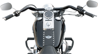 Thumbnail for LA CHOPPERS Handlebar - Big Johnson - Dimpled - Black LA-7303-01B