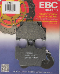 Thumbnail for Brake Pads Fa81 Organic