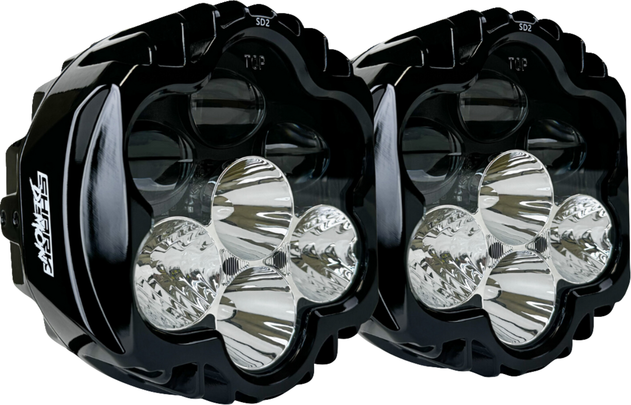 CUSTOM DYNAMICS Shark Demon* 2 Headlight - Road Glide SD2-RG-WW