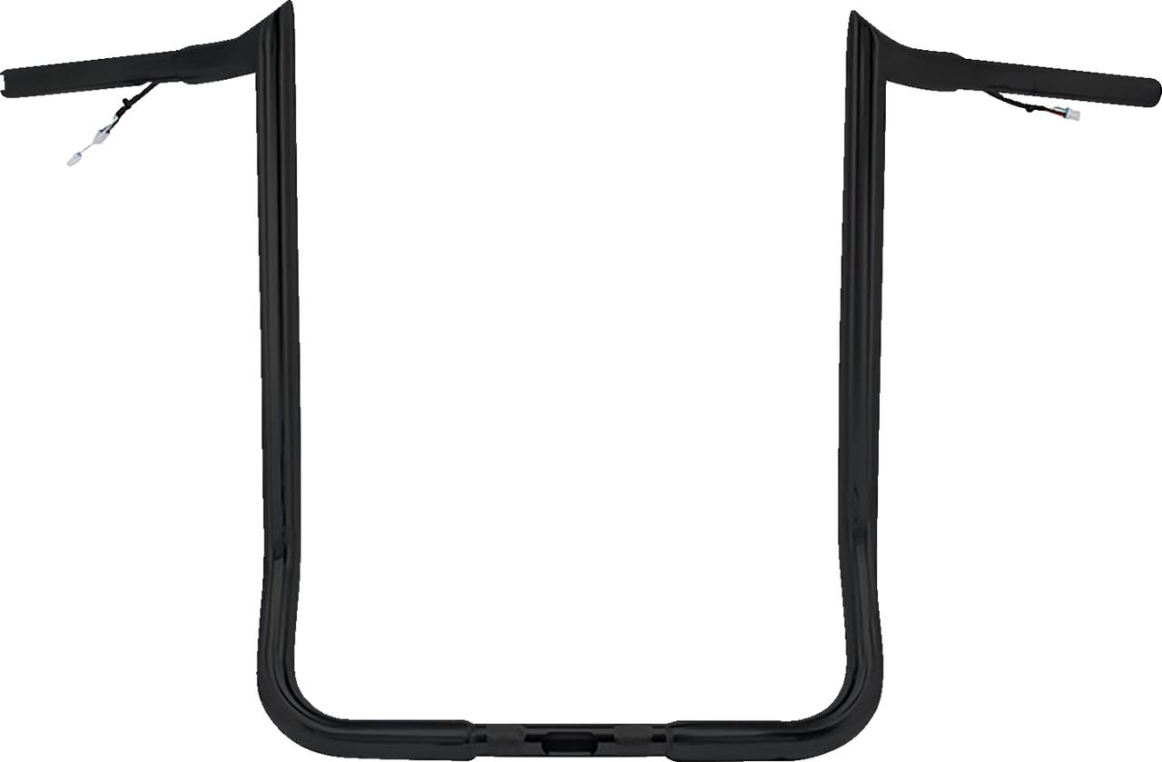 PAUL YAFFE BAGGER NATION Handlebar - Monkey Bar - Pre-Wired - 16" - Black PYO:MBBPW-16 B