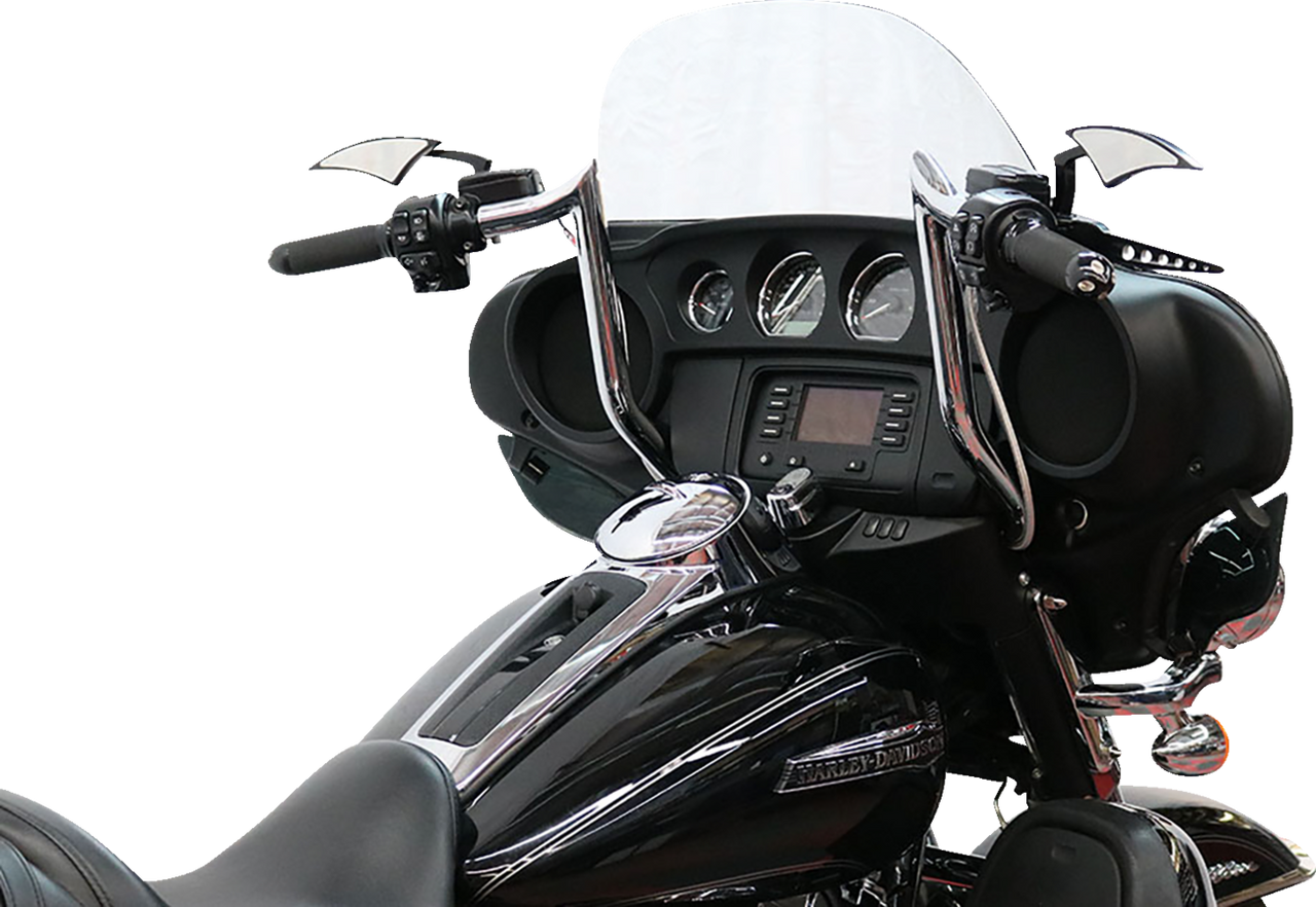 PAUL YAFFE BAGGER NATION Handlebar - Monkey Bar - Pre-Wired - 12" - Chrome PYO:MBBPW-12 C