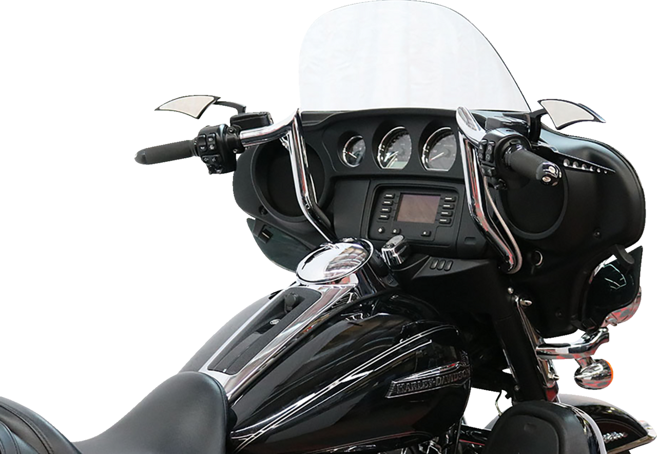 PAUL YAFFE BAGGER NATION Handlebar - Monkey Bar - Pre-Wired - 10" - Chrome PYO:MBBPW-10 C