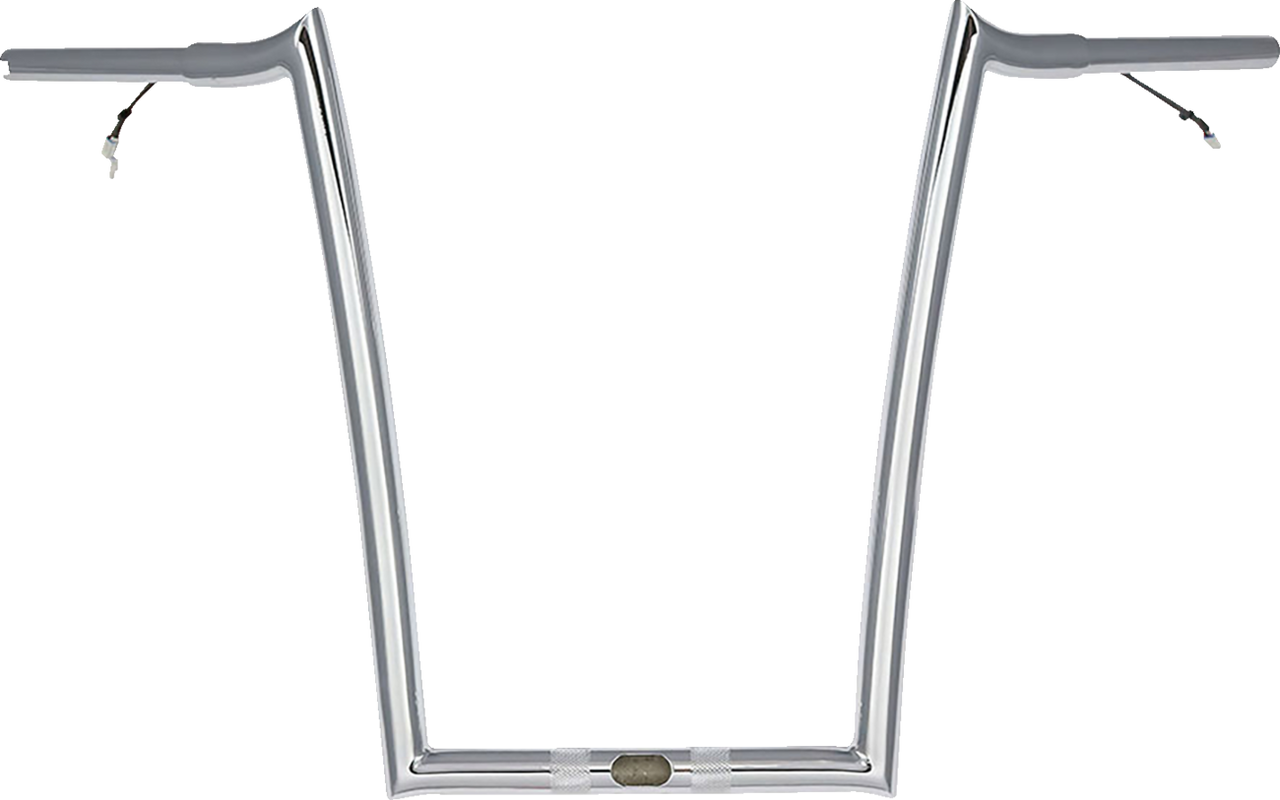 PAUL YAFFE BAGGER NATION Handlebar - Pre-Wired - OEM - 16" - Chrome PYO:OEMPW-15L-16 C