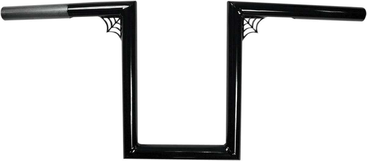 LA CHOPPERS Handlebar - Web T - 10" - Black LA-7380-W10B
