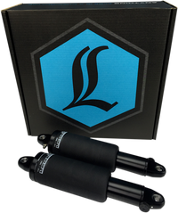 Thumbnail for LEGEND SUSPENSION AIR-A Sportster Adjustable AIR Suspension - Black - Standard - For Non ABS Models 1311-0149