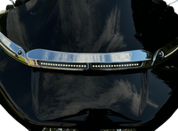 Thumbnail for CUSTOM DYNAMICS LED Windshield Trim - Chrome CD-RG-CV-W-C