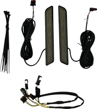 Thumbnail for CUSTOM DYNAMICS LED Fork Reflector - Smoke CD-FORK-LRST-SB
