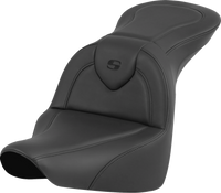 Thumbnail for SADDLEMEN RoadSofa* Seat - Black - without Driver Backrest - FLFB/FXBR '18-'24 818-27-187