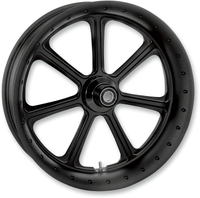 Thumbnail for RSD Wheel - Diesel - Front - Single Disc/with ABS - Black Ops* - 21x 3.5 - '08+ FLD 12047106DIEJSMB