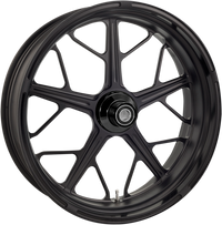Thumbnail for RSD Wheel - Hutch - Rear - Single Disc/with ABS - Black Ops* - 18x5.5 - '09+ FL 12697814RHUTSMB