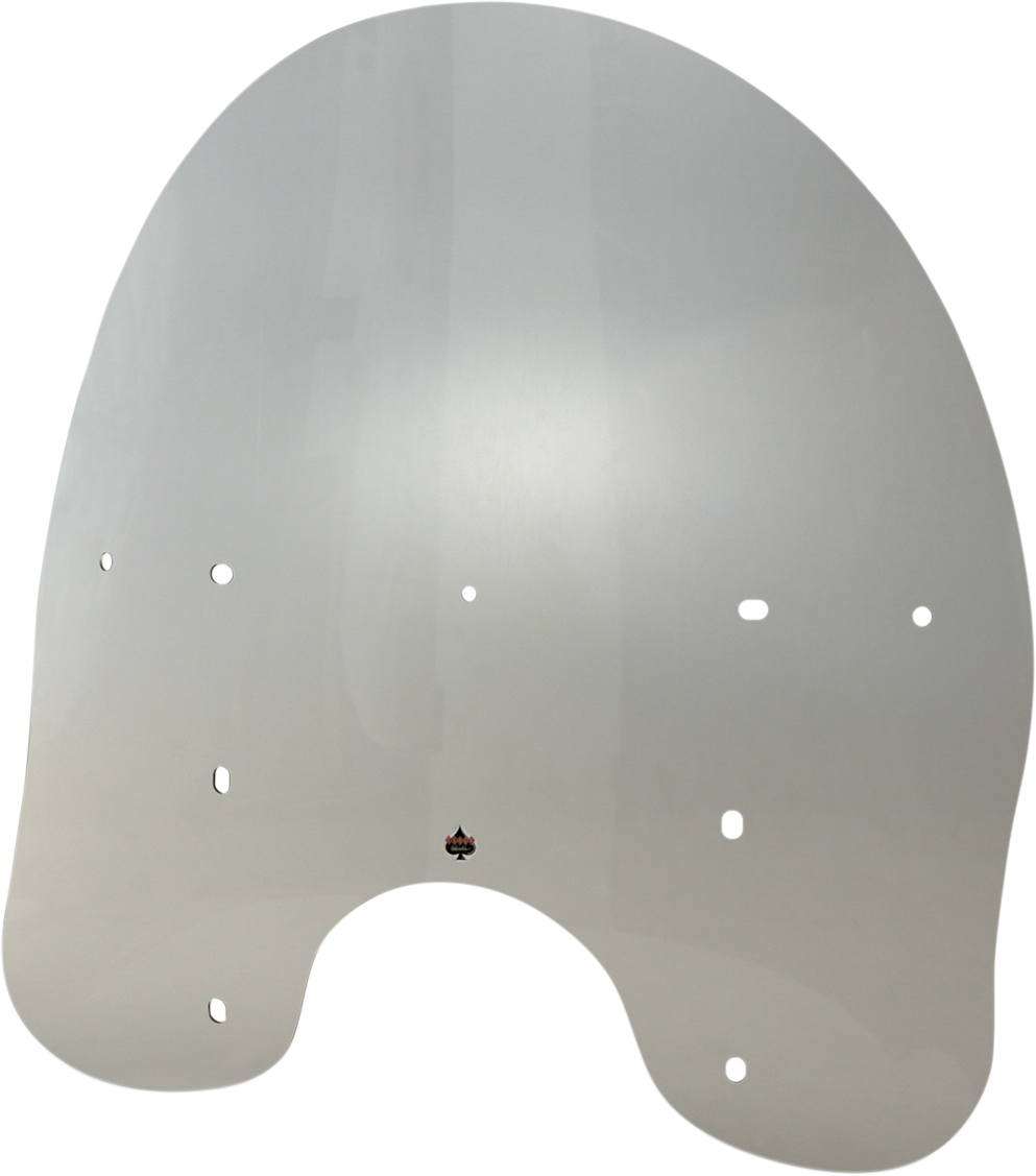 KLOCK WERKS Flare* Windshield - 20" - Clear - FLST KWW-02-0218