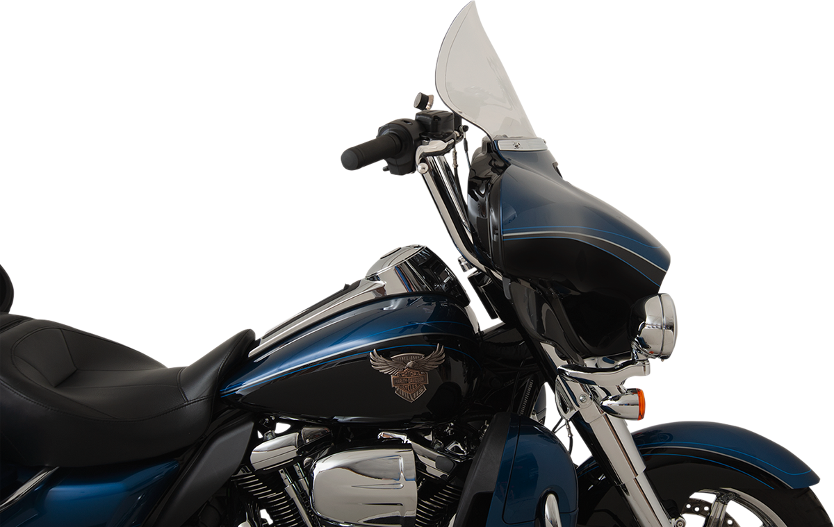 KLOCK WERKS Flare* Windshield - 11-1/2" - Clear - '14-'23 FLHT KWW-01-0206-2014