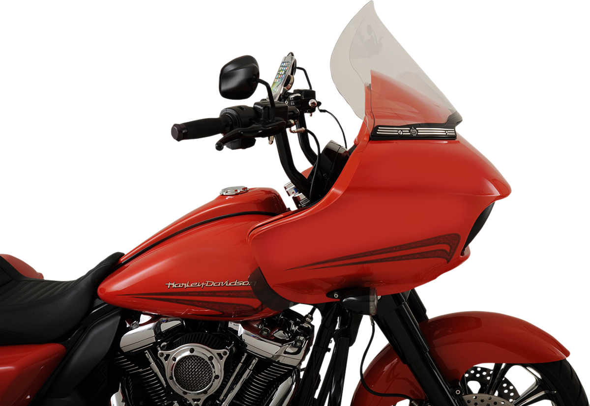 KLOCK WERKS Flare* Windshield - 15" - Clear - FLTR KWW-01-0313