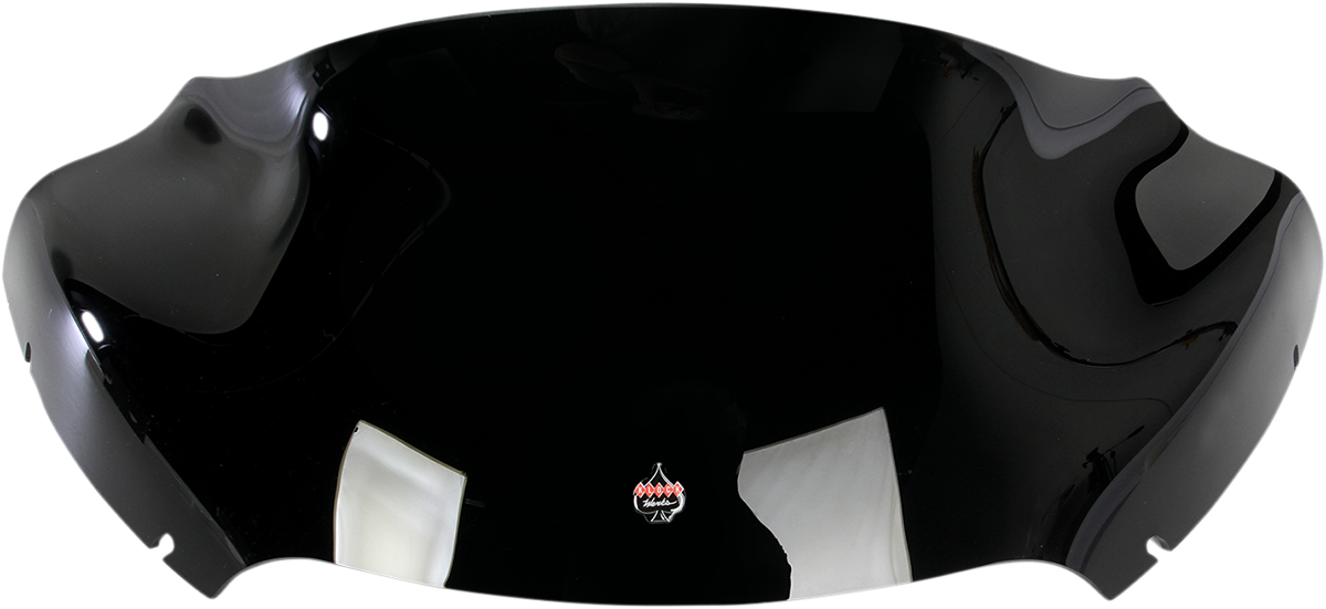 KLOCK WERKS Flare* Windshield - 9" - Black - FLTR KWW-01-0325